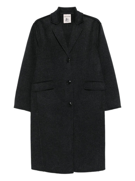  Semicouture Button-fastening Pocket Coat - Grey 