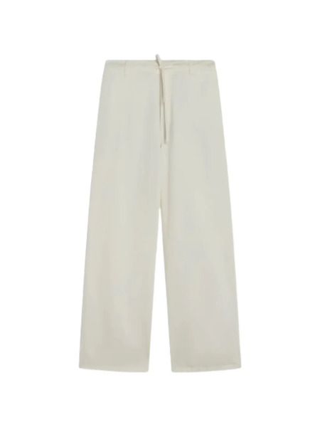  Semicouture Drawstring Straight Jeans - Neutrals 