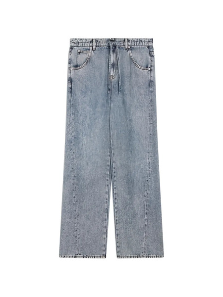  Semicouture Drawstring-waist Jeans - Blue 