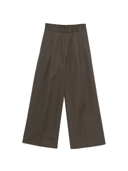  Semicouture Elasticated Trousers - Green 