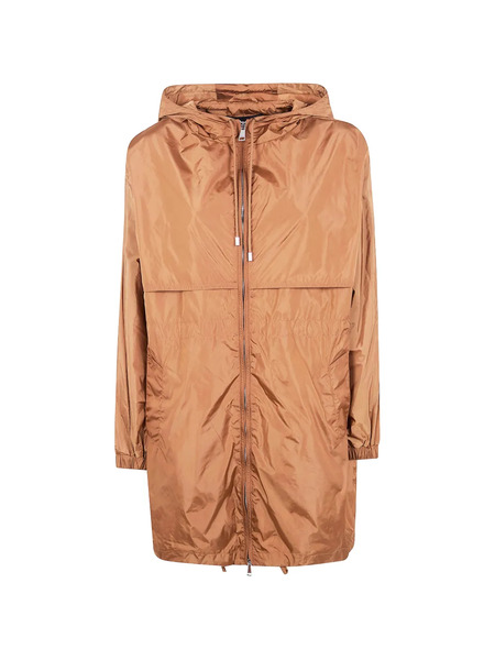  Semicouture Hooded Parka Coat - Brown 