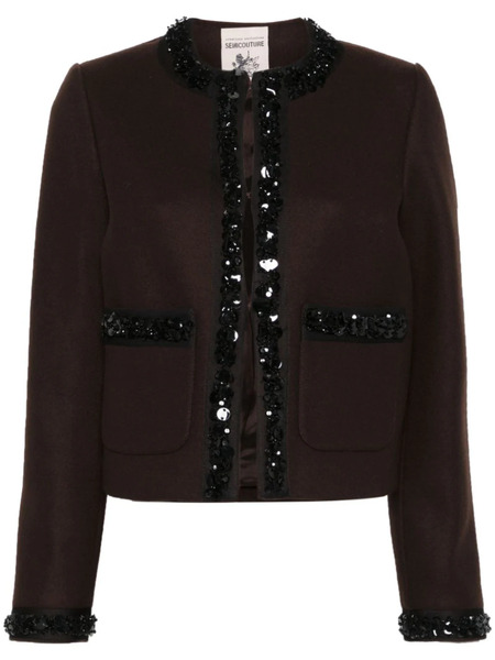  Semicouture Iryna Jacket - Brown 