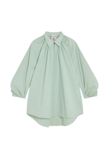  Semicouture Puff-sleeves Shirt - Green 