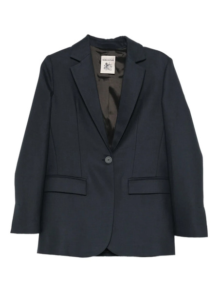  Semicouture Single-breasted Blazer - Blue 