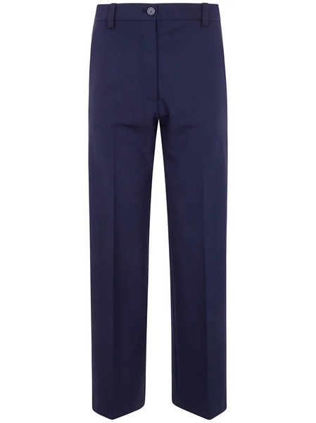  Semicouture Straight-leg Tailored Trousers - Blue 