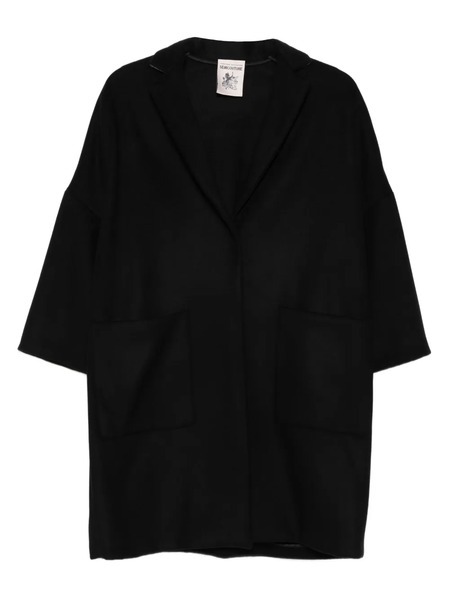  Semicouture Virgin Wool-blend Coat - Black 
