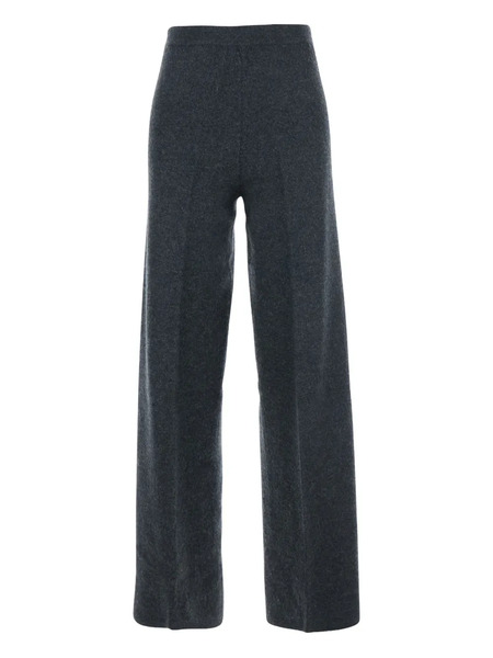  Semicouture Wool High-waisted Trousers - Black 