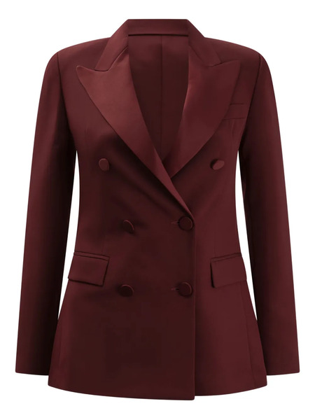  Semper Bouble-breasted Blazer - Red 