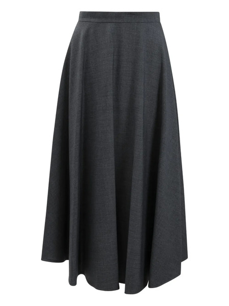 Semper Flared Midi Skirt - Grey 