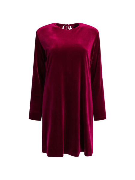  Semper Open Back Tie Dress - Red 
