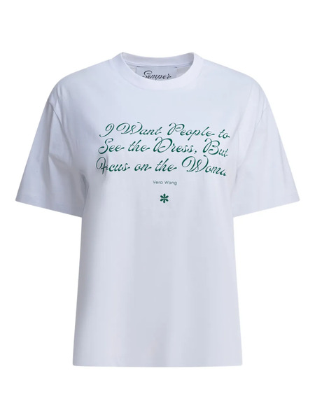  Semper Quote-print T-shirt - White 