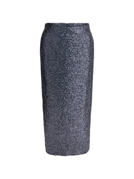  Semper Sequinned Pencil Skirt - Grey 