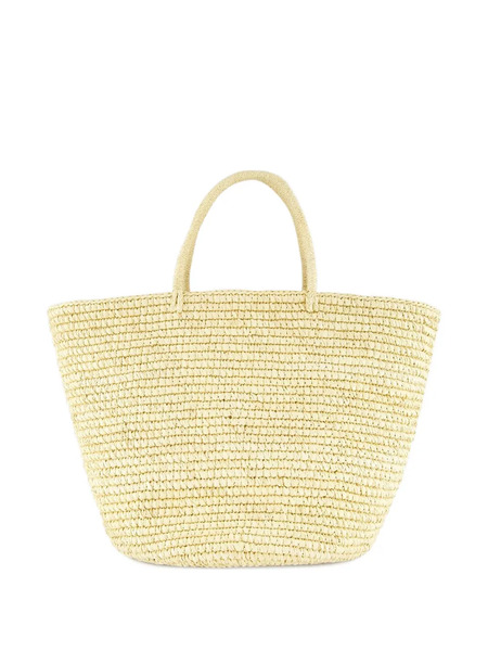  Sensi Studio Maxi Woven-straw Tote Bag - Neutrals 