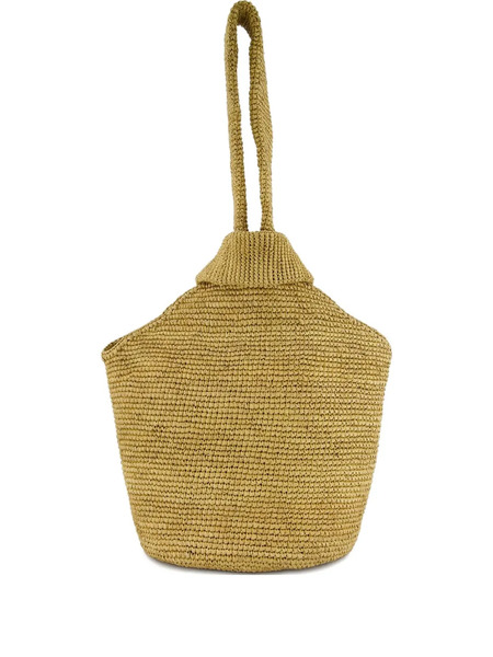  Sensi Studio Straw Pull-through Shoulder Bag - Neutrals 