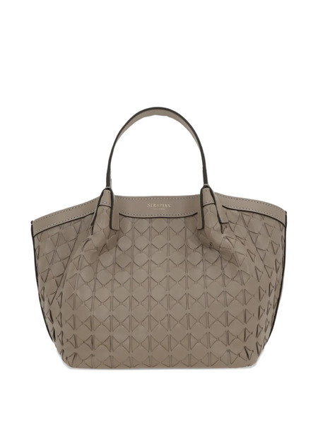  Serapian Mini Secret Woven Tote Bag - Neutrals 