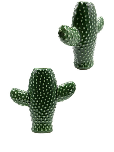  Serax Ceramic Cactus Vase Set - Green 