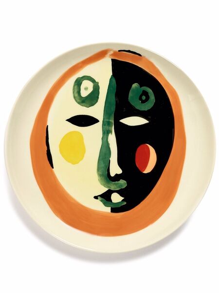  Serax Feast Face 1 Plate (22cm) - Multicolour 