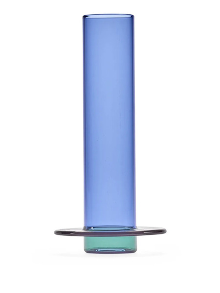  Serax Glass Tower Vase - Blue 