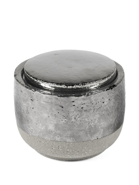  Serax Medium Smoked Jasmine Metallic-finish Candle - Silver 