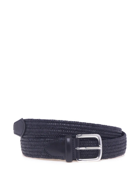  Sergio Gavazzeni Braided Bucle Belt - Blue 
