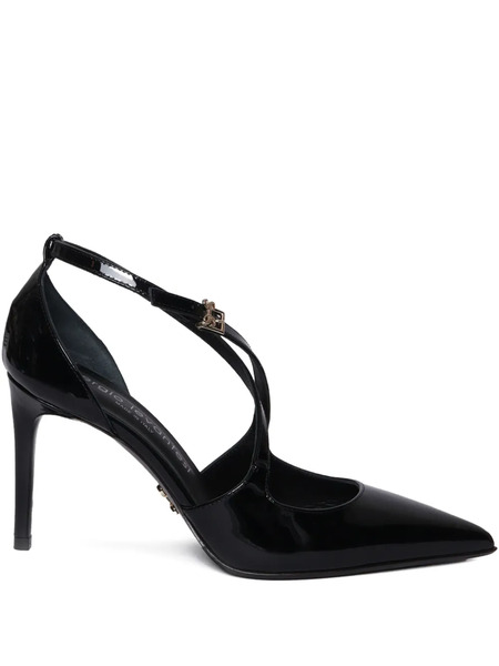  Sergio Levantesi Delizia56 Pointed Pumps - Black 