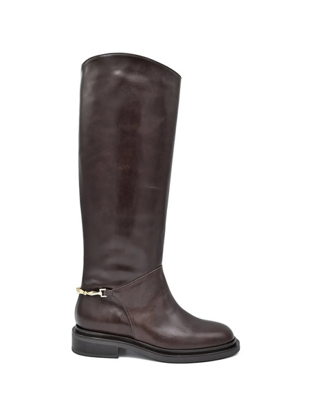  Sergio Levantesi Laura56 Ankle-chain Boots - Brown 