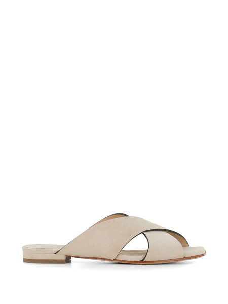  Sergio Levantesi Nunzia Cross-strap Sandals - Neutrals 