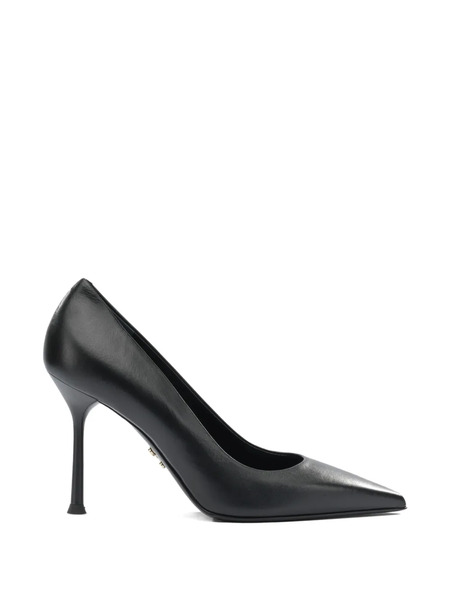  Sergio Levantesi Pointed-toe Heeled Pumps - Black 