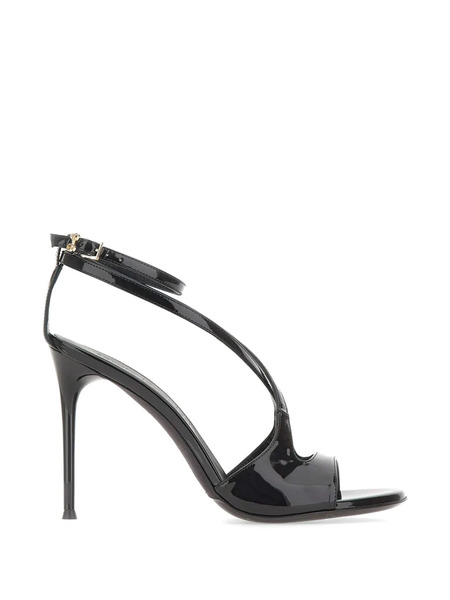  Sergio Levantesi Rebel6 Crossed-strap Sandals - Black 