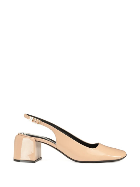  Sergio Rossi Convex Square-toe Pumps - Neutrals 