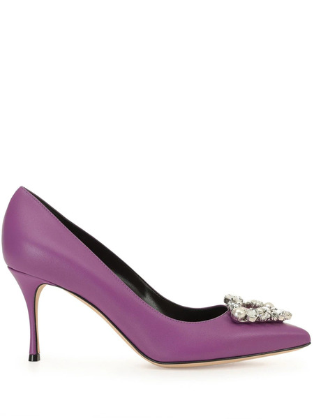  Sergio Rossi 80mm Godiva Precious Pumps - Purple 