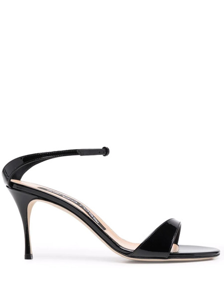  Sergio Rossi Open-toe Strap-detail Sandals - Black 