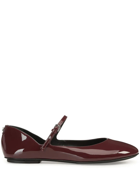  Sergio Rossi Pilier Ballerina Shoes - Red 