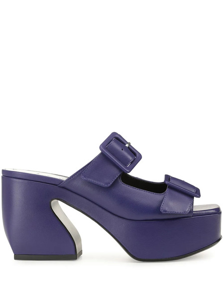  Sergio Rossi Si Rossi Heeled Sandals - Blue 