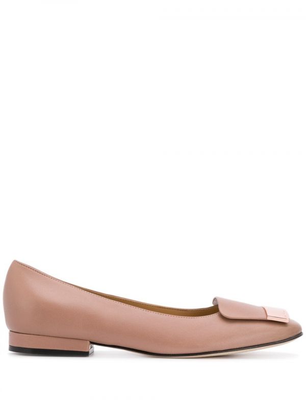  Sergio Rossi Sr1 Ballerina Shoes - Neutrals 