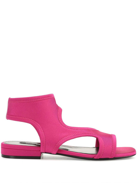 Sergio Rossi Sr Jane Cut-out Sandals - Pink 