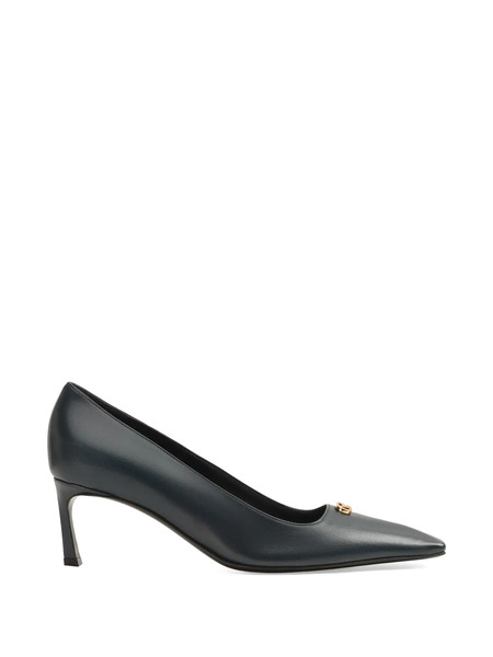  Sergio Rossi Surge Embellishment Pumps - Blue 