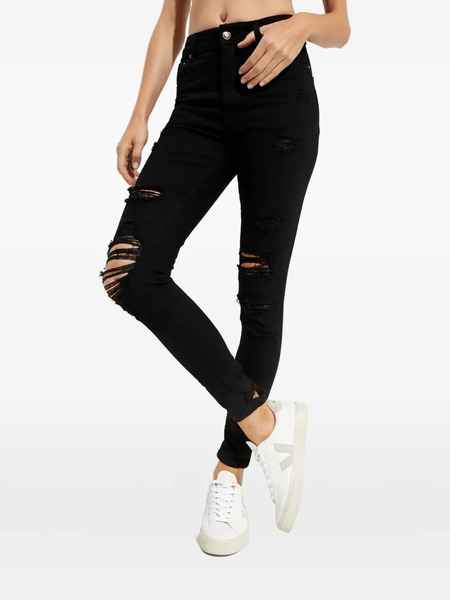  Seroya Distressed Jeans - Black 
