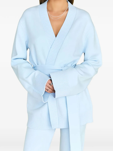  Seroya Honor Belt Cardigan - Blue 