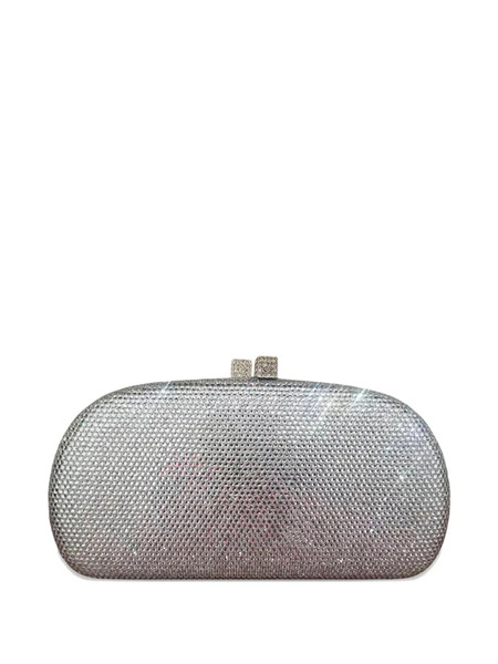  Serpui Crystal Anne Clutch Bag - Silver 