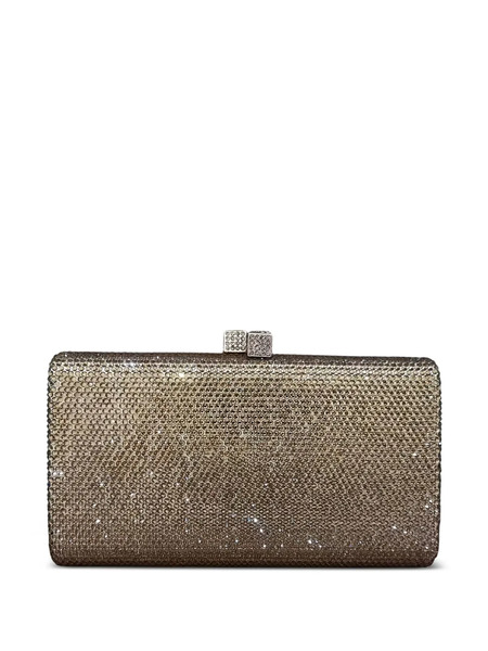  Serpui Crystal-embellished Clutch Bag - Metallic 
