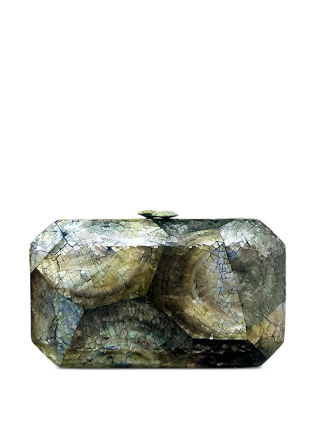  Serpui Leticia Clutch Bag - Black 