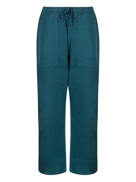  Service Works Drawstring Cotton Trousers - Green 