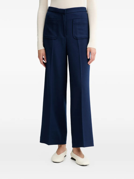  Sessùn Cropped Flared Trousers - Blue 
