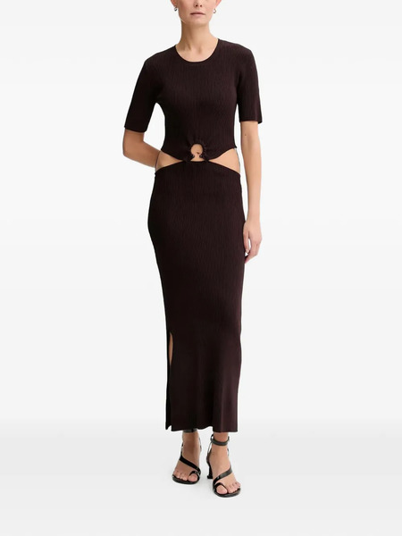  Sessùn Cut-out Midi Dress - Brown 