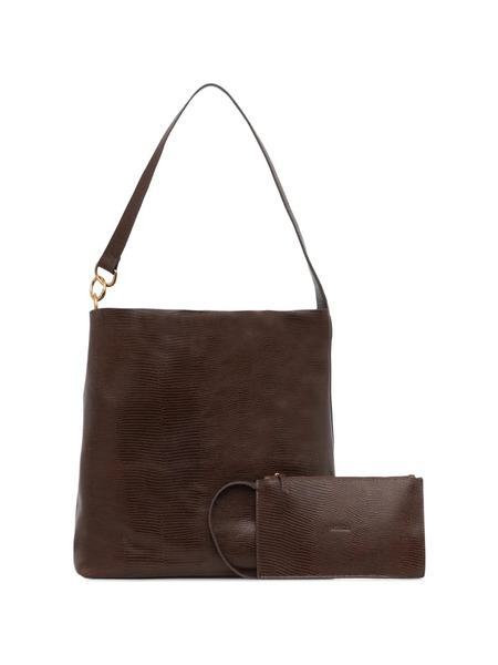  Sessùn Large Vita Mia Leather Tote Bag - Brown 