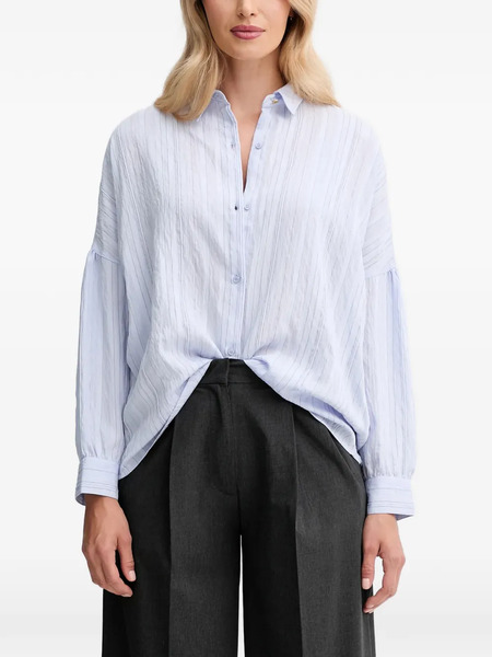  Sessùn Striped Buttoned Top - Blue 