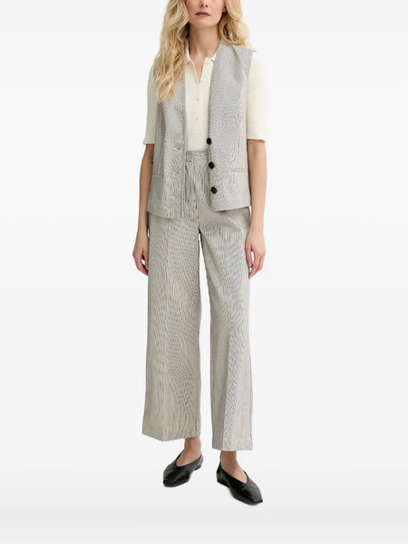  Sessùn Striped Buttoned Waistcoat - Neutrals 