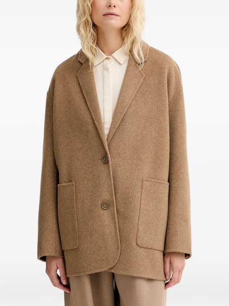  Sessùn Wool Blend Single-breasted Blazer - Brown 