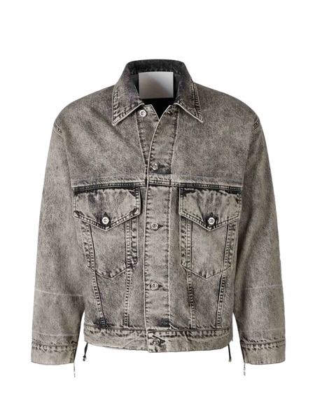  Setchu Setchu Button-collar Jacket - Grey 